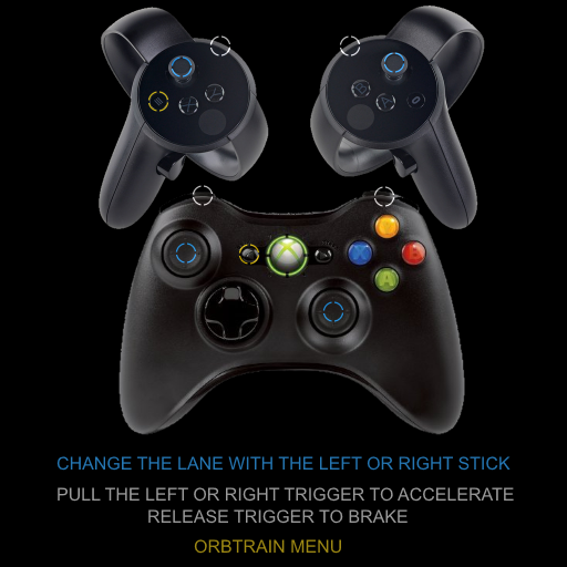 orbtrain vr controls