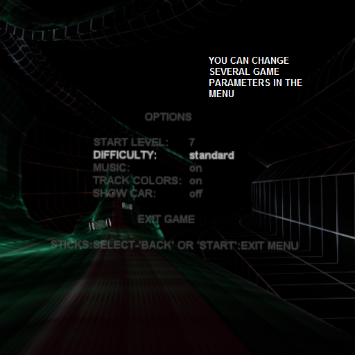 orbtrain vr menu